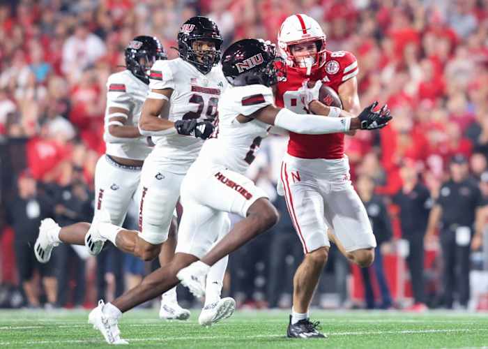 Alex Bullock 2023 Nebraska football vs Northern Illinois